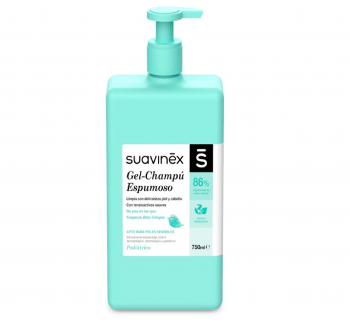 SUAVINEX PEDIATRIC GEL CHAMPU ESPUMOSO 750 ML